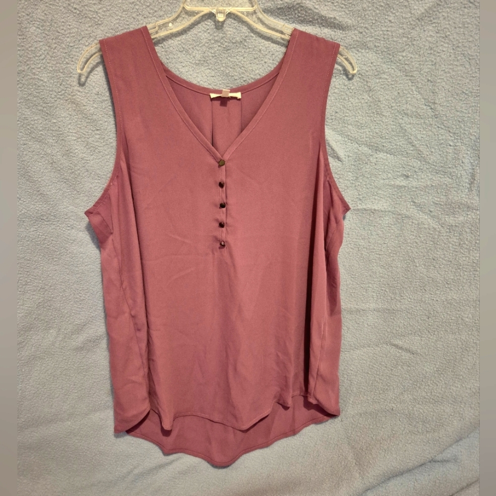 Mauve Flowy Blouse